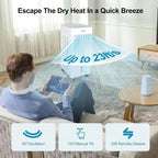 Portable air conditioners w/remote, 4 modes & 3 speeds,waterless alert system Variety shop