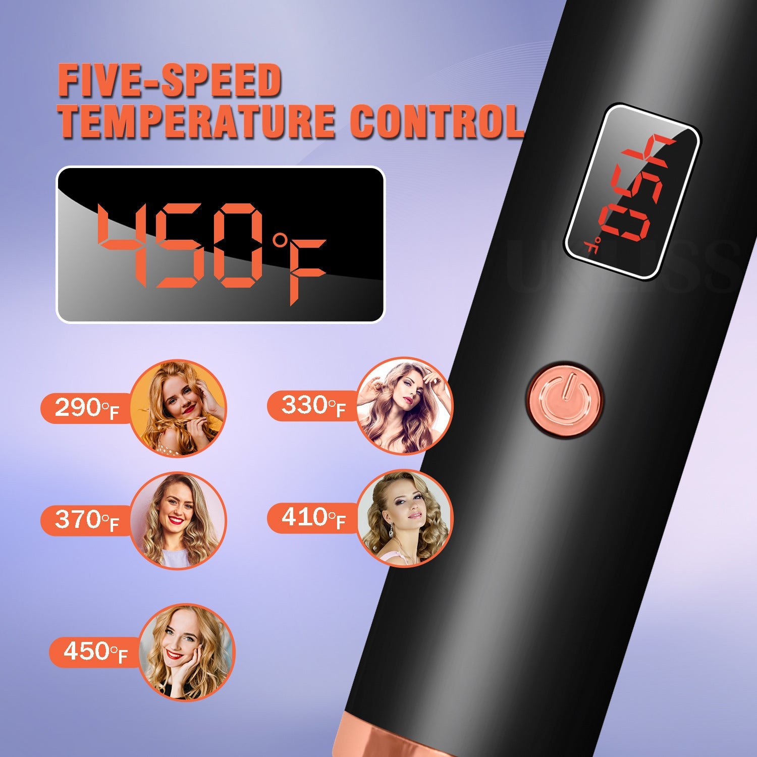 Hair Curler And Straightener Dual-use Hair Curler variety store