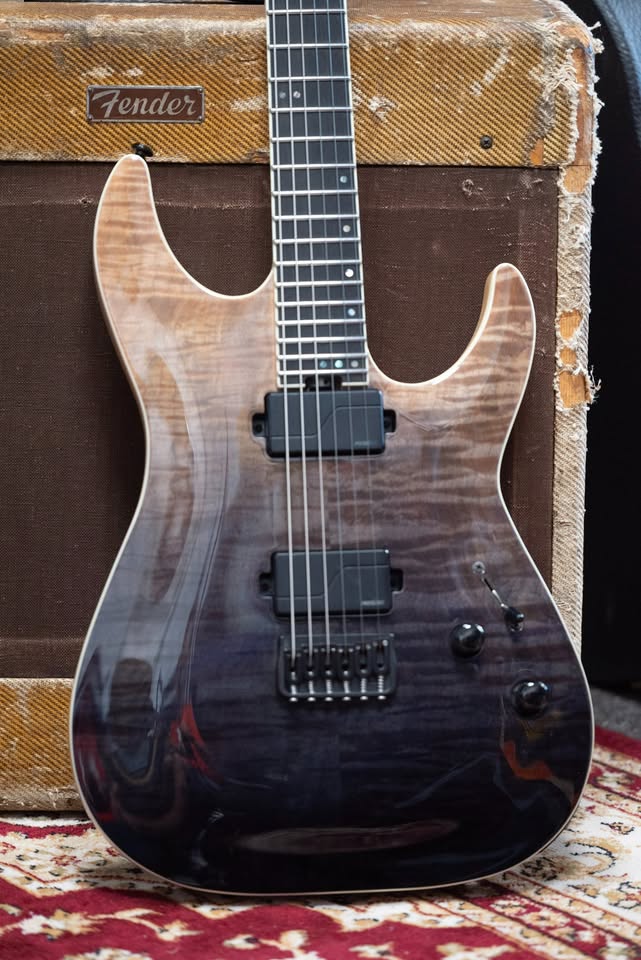 Schecter SLS Elite-5 Black Fade Burst Guitar Variety shop