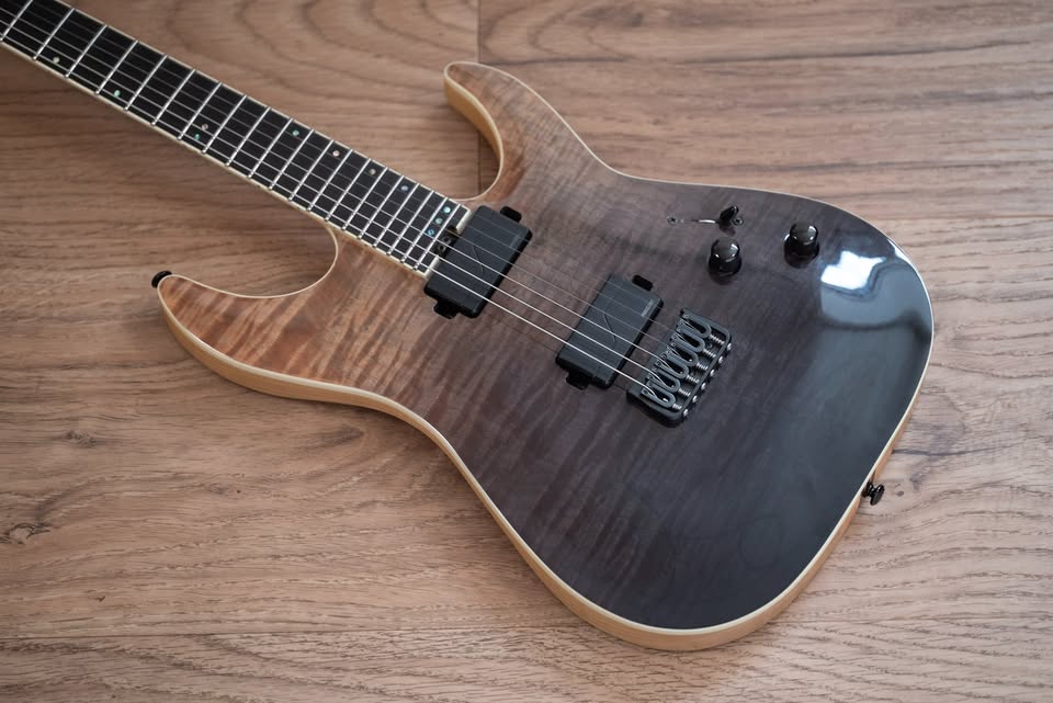 Schecter SLS Elite-5 Black Fade Burst Guitar Variety shop