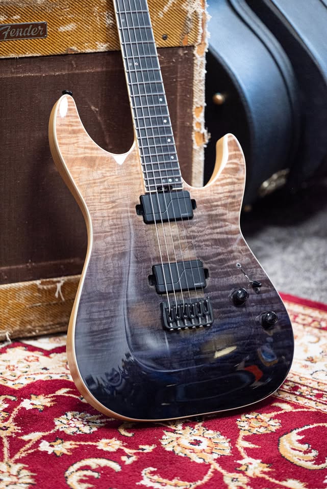Schecter SLS Elite-5 Black Fade Burst Guitar Variety shop