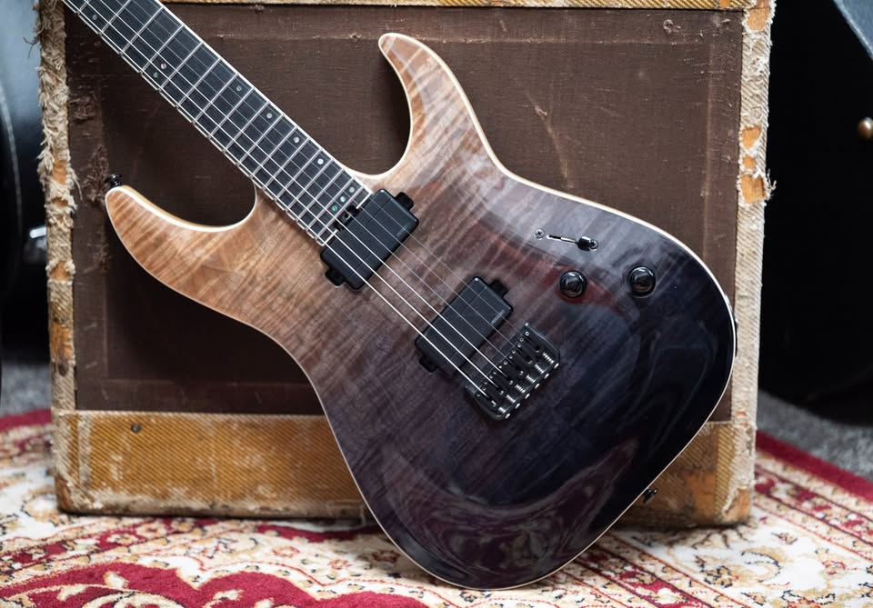 Schecter SLS Elite-5 Black Fade Burst Guitar Variety shop
