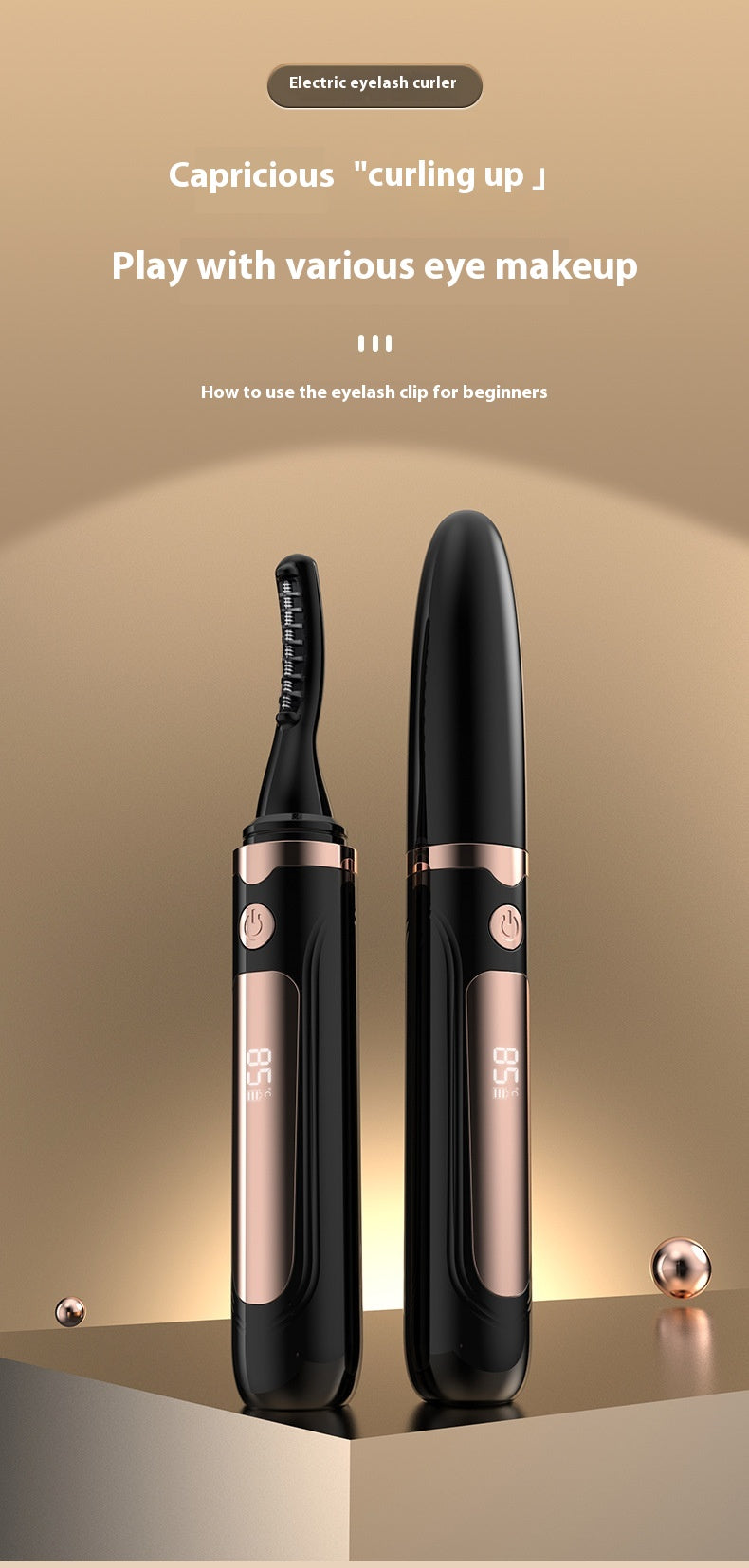 Electric Eyelash Curler Hair Curler USB Charging variety store