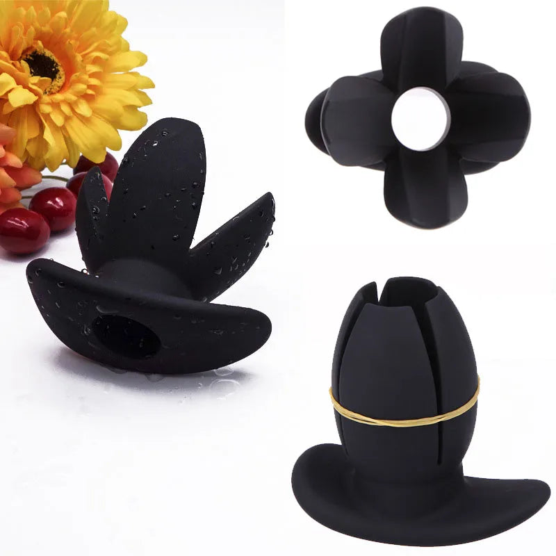 Dildo Butt Plug Anal Dilator Soft Speculum Enema Hollow Anal Plug Masturbation Prostata Massager Adult Sex Toy For Woman Men Gay Variety shop