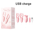 Vibrating Nipple Clamp Tongue Licking Sucking Vibrator For Women Breast Massage Variety shop