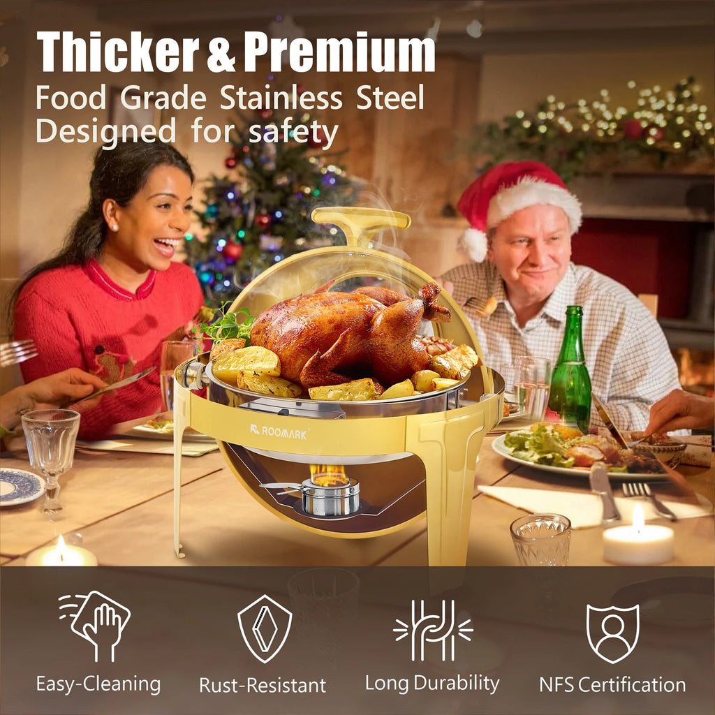 Chafing Dish Buffet Set , High Grade Stainless Steel Catering Warmer Complete set variety store