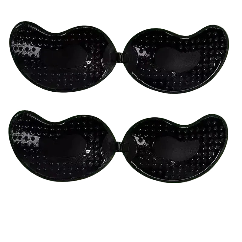 Invisible Push Up Bra for Women Backless Strapless Bra Seamless Front Closure Bralette Underwear Silicone Self-Adhesive Bra Pad Variety store