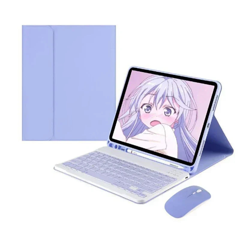 Free Mouse Touchpad Keyboard For iPad 11th Generation 11 Inch  Magnetic Keyboard Cover For Apple iPad 11th Case 2025 variety store