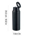 24 Oz Insulated Stainless Steel Sports Bottle Insulated Mug with Magnetic Phone Holder variety store