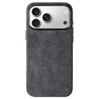 Italian Alcantara Magnetic Case for iPhone MagSafe Case Smart Button Protective Cover variety store