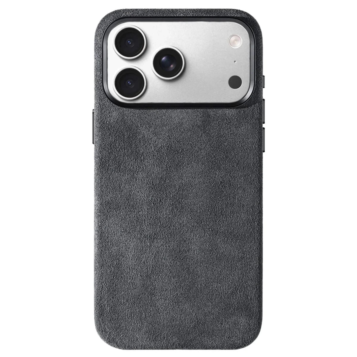 Italian Alcantara Magnetic Case for iPhone MagSafe Case Smart Button Protective Cover variety store