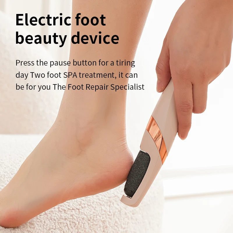 USB charging electric foot grinder with dual grinding heads variety store
