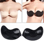 Invisible Push Up Bra for Women Backless Strapless Bra Seamless Front Closure Bralette Underwear Silicone Self-Adhesive Bra Pad Variety store