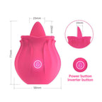 Rose Toy Tongue Licking Vibrator for Women Oral Clit Stimulator Female G Spot Vibrating Masturbation Massager Sex Toys for Adult Variety shop