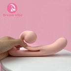 Snail Dildo Vibrator Adjustable Clit Fit Penetration G-Spot Dual Motors Pleasure Women Sex Toy Double Stimulation Toy Love 18+ Variety shop