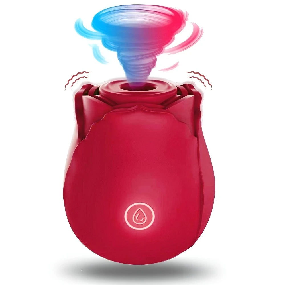 Vagina Sucking Vibrator for Women's Spring Rose Shape Intimate Good Nipple Sucker Variety shop