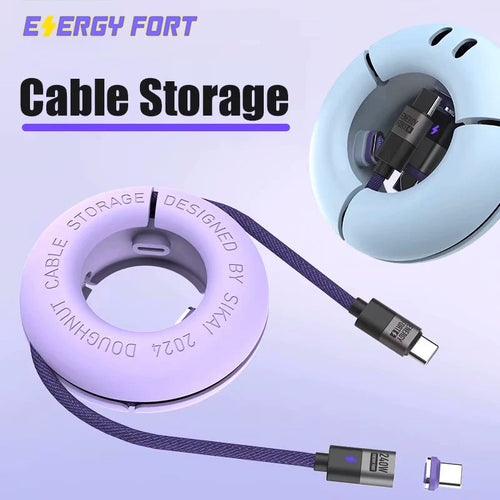 MOSHOU 240W Magnetic Data Cable Storage Magnetic Plug Charger Organizer variety store