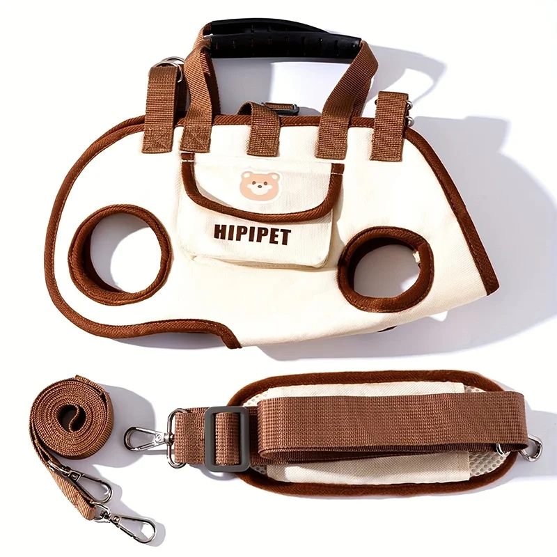 Pets Outdoor Carrying Bag Small Dogs And Medium-sized Cats with  Clip Adjustable Shoulder variety store