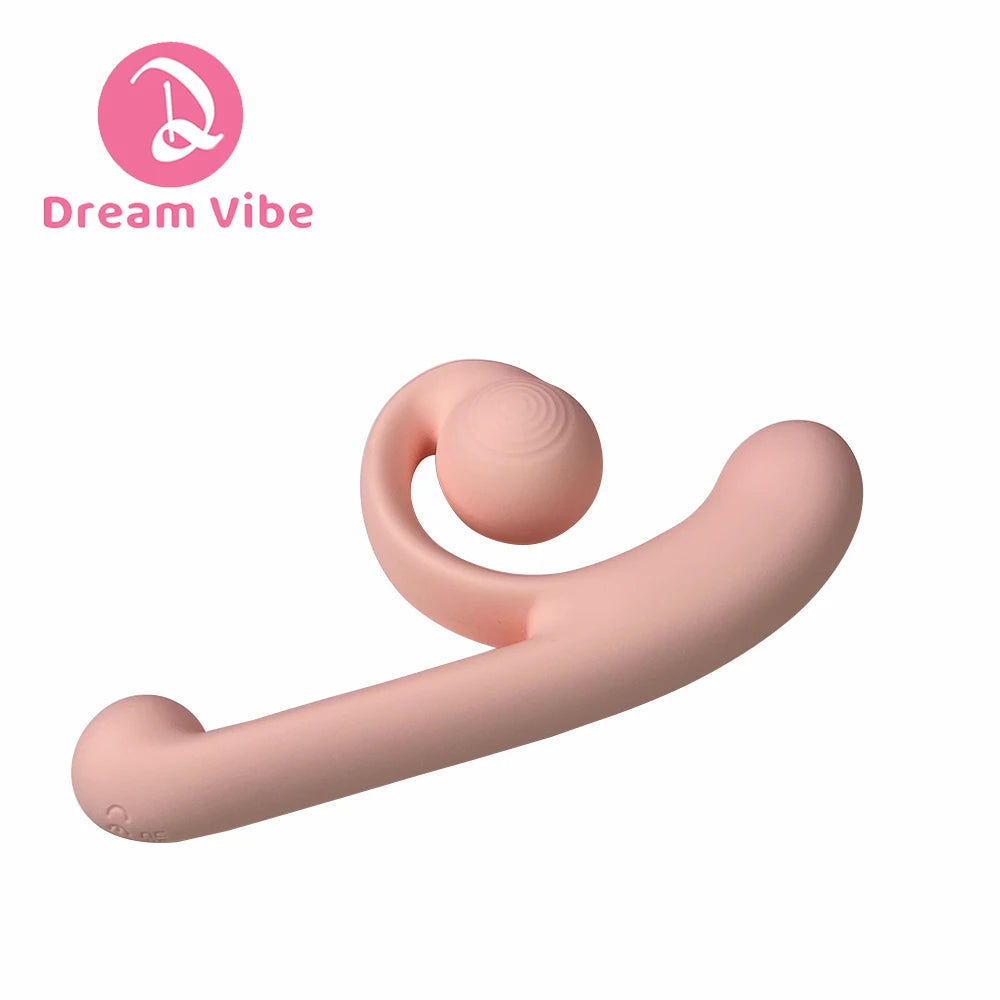 Snail Dildo Vibrator Adjustable Clit Fit Penetration G-Spot Dual Motors Pleasure Women Sex Toy Double Stimulation Toy Love 18+ Variety shop