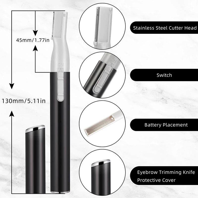 Trimmer Mini Shaver Hair Remover Facial Shaver Hair Remover Facial And Neck Blur Lips Body Arms And Legs variety store