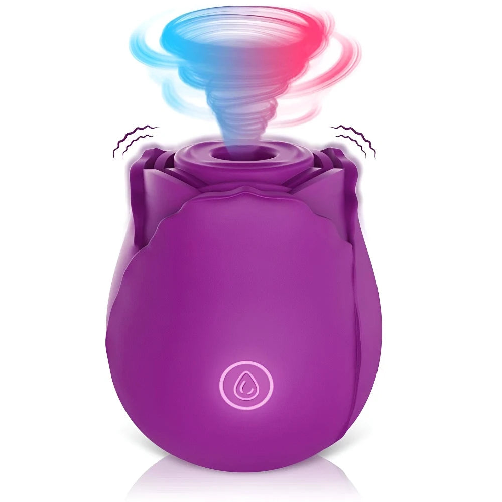 Vagina Sucking Vibrator for Women's Spring Rose Shape Intimate Good Nipple Sucker Variety shop