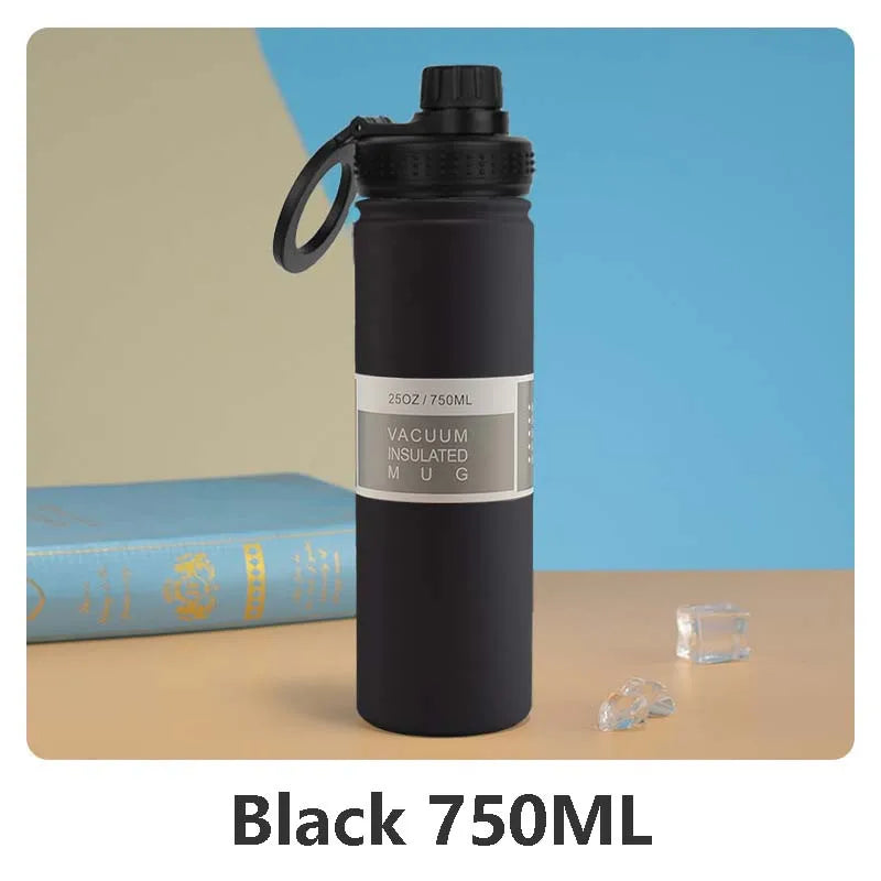750ml Stainless Steel Vacuum Bottle With Magnetic Bracket variety store