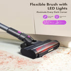 Cordless Vacuum Cleaner 23KPa 48mins Powerful Suction Vacuum LED Display variety store