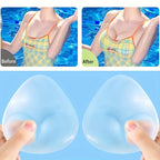 Reusable Silicone Bra Pads – Seamless Push-Up Inner Pads for Women |   Hypoallergenic, Ideal for Biki Variety store