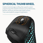 Seeker Ergonomic Vertical Mouse with OLED Screen 4000DPI Rechargeable 1000mA variety store