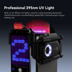 APEXEL Microscope Jewelry Lens Phone Camera Lens Kit Macro Lenses 100X/150X/200X variety store