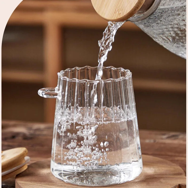 Food Container Kitchen Storage Bottles Glass Airtight Canister Grains Tea Coffee Beans Grains Candy Jars with Wood Lid and Spoon variety store