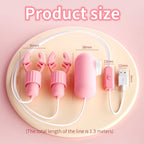 Vibrating Nipple Clamp Tongue Licking Sucking Vibrator For Women Breast Massage Variety shop