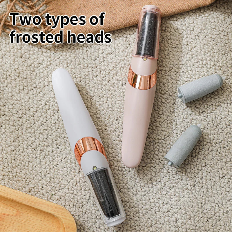 USB charging electric foot grinder with dual grinding heads variety store