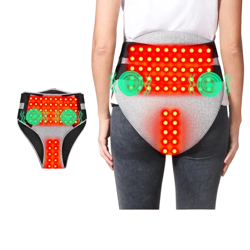 Red Light Heating Menstrual Period Pad  for Women Cramps Massager Heat Therapy Wrap for Abdomen Pain and Cramps Relief Variety shop