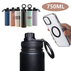 750ml Stainless Steel Vacuum Bottle With Magnetic Bracket variety store