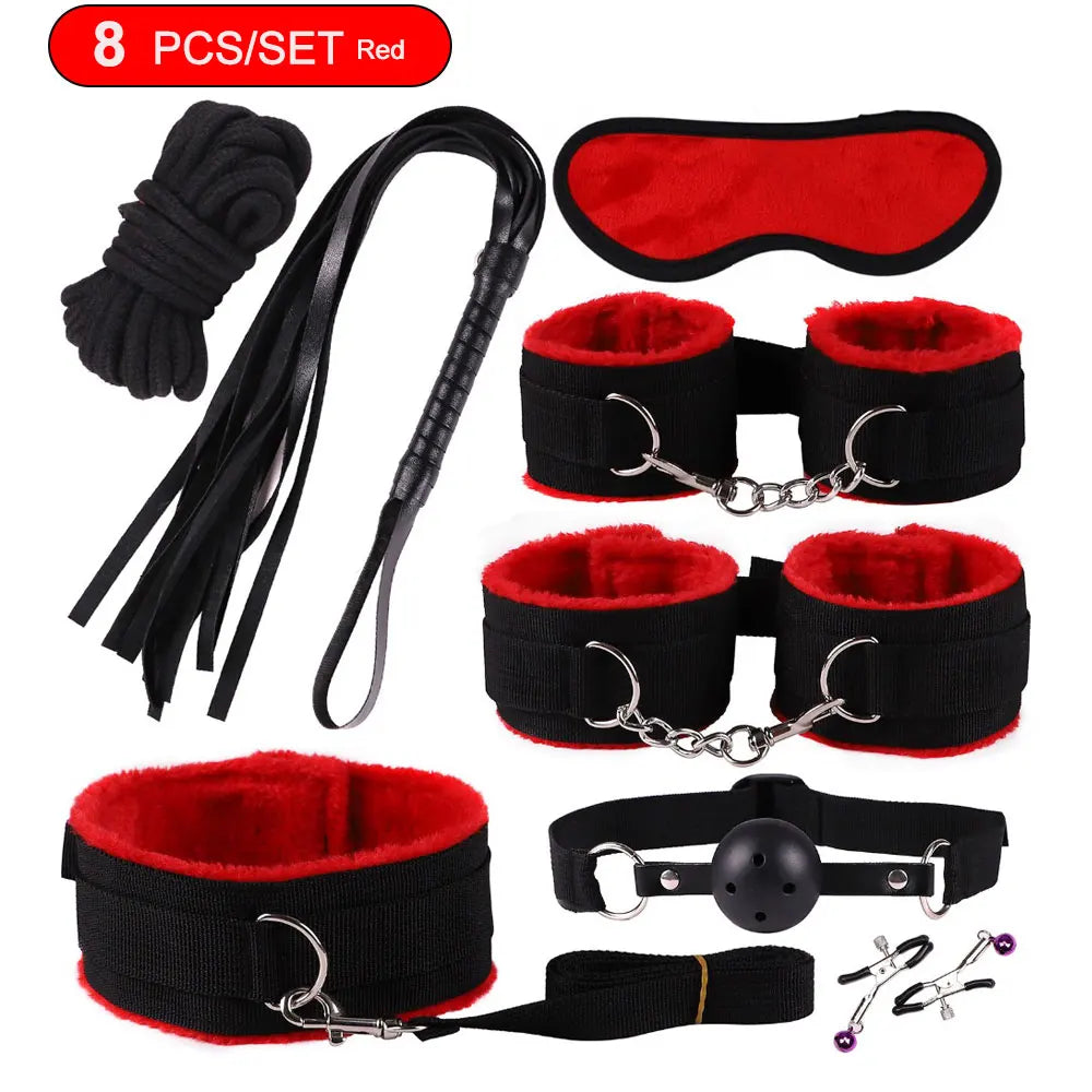 BDSM Kits Sex Bondage Vibrators Sex toys for Couples Adult Variety shop