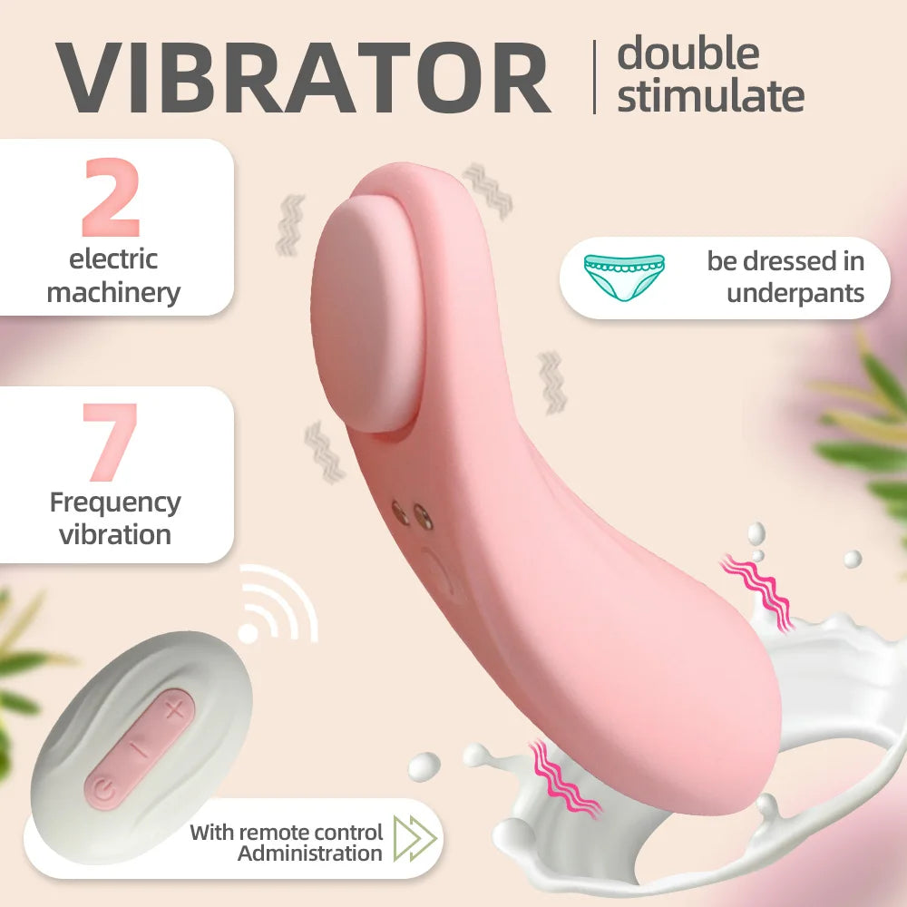 Panties Vibrator Female Wearable Mini Vibro Adult Toys Clitoris Stimulator Remote Control Vibrating Massager Sex Toys For Women Variety shop