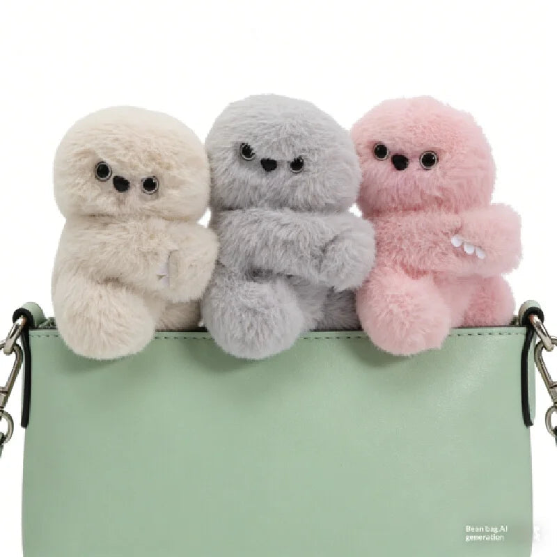 In Stock Owl Robot Mirumi Plush Toy Bag Accessory Plush Toys Cute Anime Hanging Ornament Christmas Birthday Children'S Toy Gift Variety store