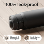 Magnetic Thermos 950ml  Stainless Steel Sports Water Bottle with Magnetic Phone Holder variety store