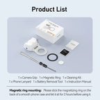 Magnetic Phone Camera Shoot Hand Grip BT Remote Control Handle for Vlogs and Selfies variety store