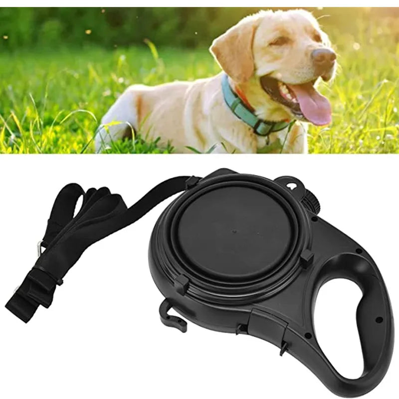Multifunction Pet Dog Leash with Builtin Water Bottle Bowl Waste Bag Dispenser for Outdoor Walking variety store