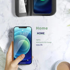 Wireless Charger Pad Stand with Alarm Clock Thermometer variety store