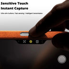 Italian Alcantara Magnetic Case for iPhone MagSafe Case Smart Button Protective Cover variety store