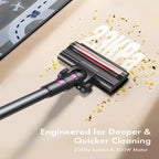 Cordless Vacuum Cleaner 23KPa 48mins Powerful Suction Vacuum LED Display variety store