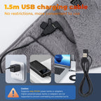 Electric Waist Warmer Uterus Warming Belt Heated Cold Hand Heating USB Charging Abdominal Massager Protection Artifact Graphene Variety shop