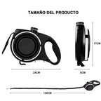 Multifunction Pet Dog Leash with Builtin Water Bottle Bowl Waste Bag Dispenser for Outdoor Walking variety store