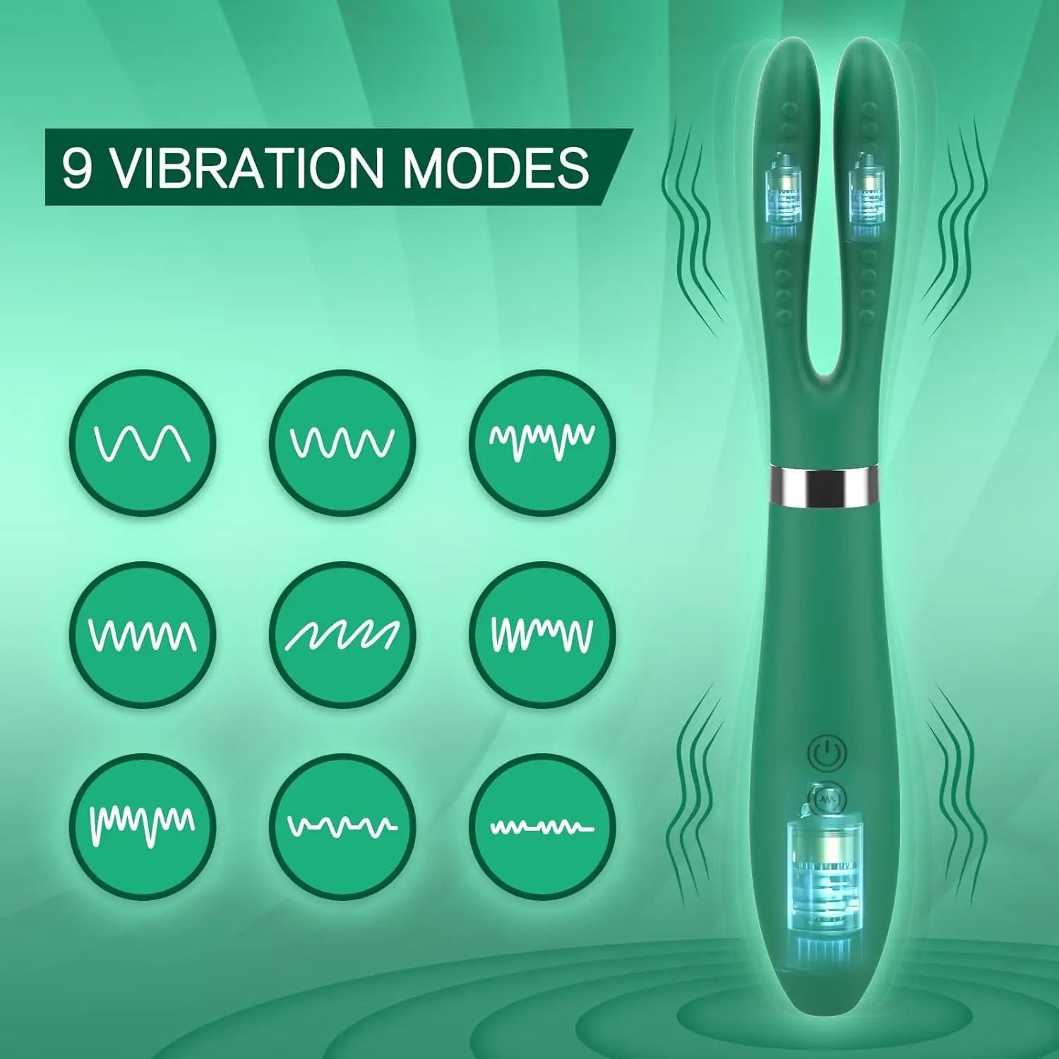 Rabbit Ear Sex Toy Clitoral Vibrator for Women G Spot Massage Dildo Vibrator 9 Modes Clitoral Stimulator Adult Sexual Products Variety shop