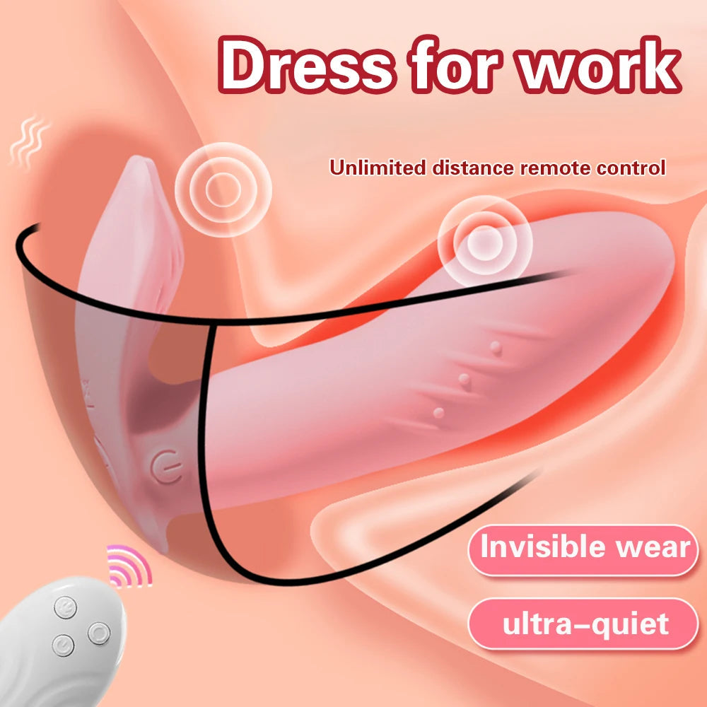 Wearable Dildo Vibrator Panties Wireless Remote Control Vibrator Clitoris Stimulator Orgasm Masturbator Sex Toys For Women Variety shop