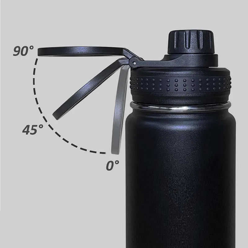750ml Stainless Steel Vacuum Bottle With Magnetic Bracket variety store