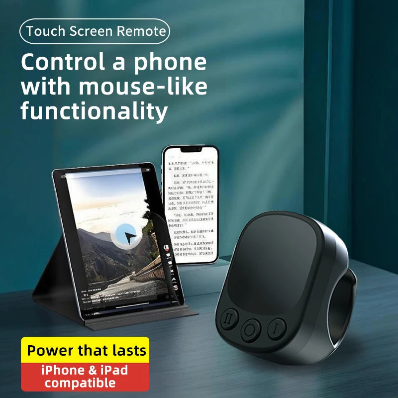 Tiktok Scrolling Ring Remote Control Touchpad Camera Shutter Mouse Ring for Short Video variety store